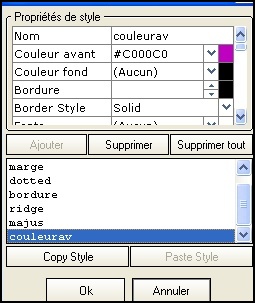 effet souris survol